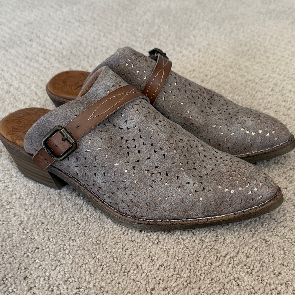 Blowfish Malibu Western  Mule/ Bootie
